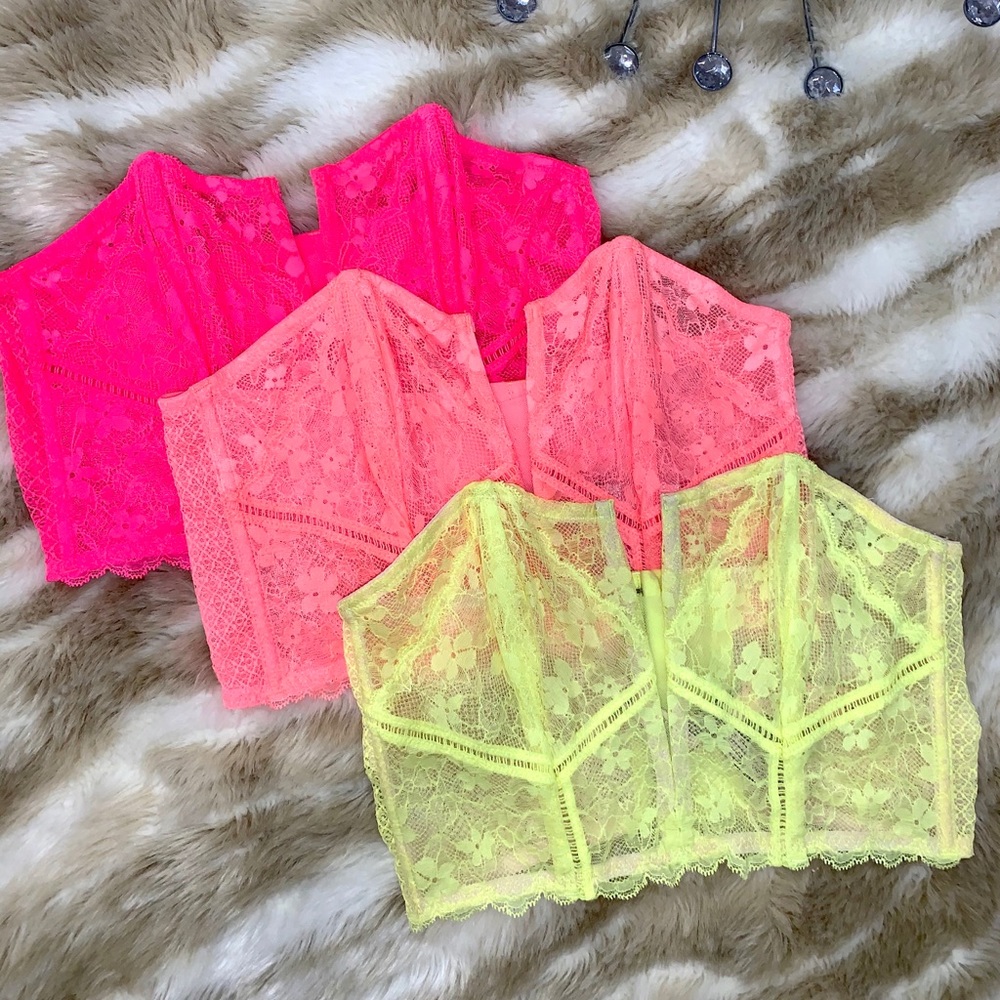 VS | Neon Bustier Corset - Picture 2 of 10